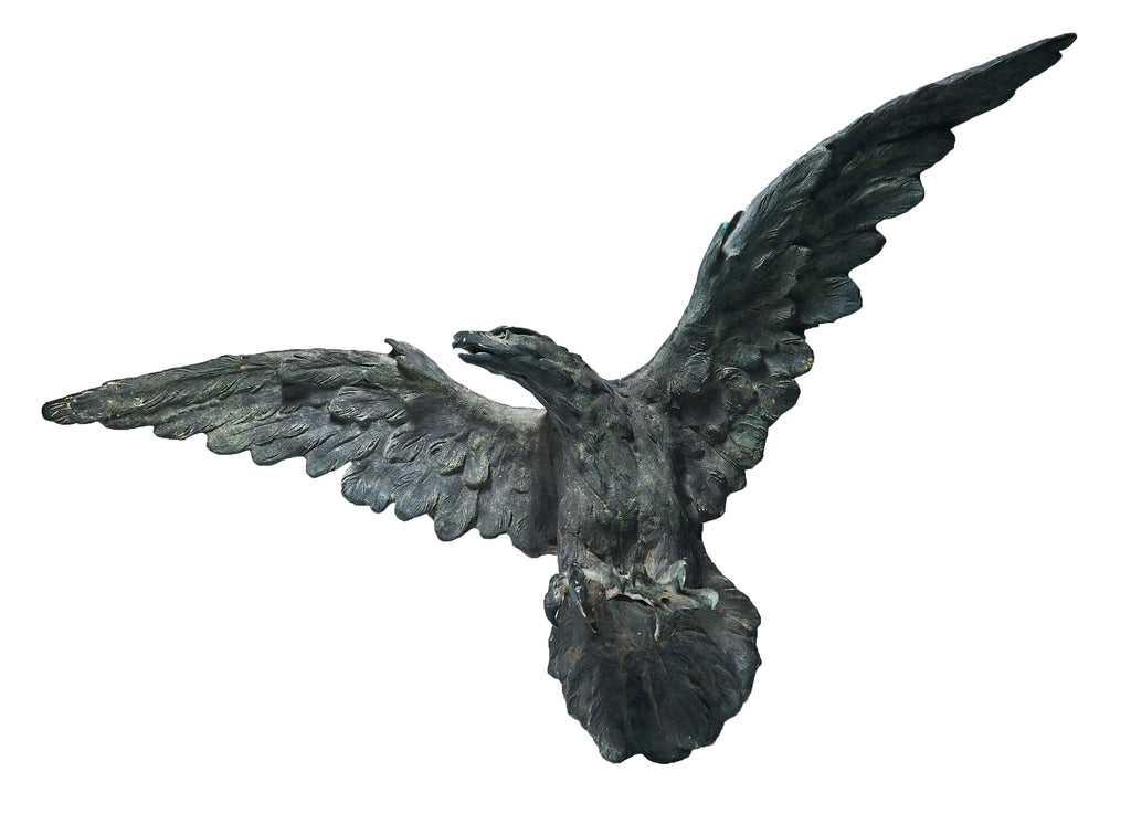 Pair of Italian Bronze Decorative Eagles