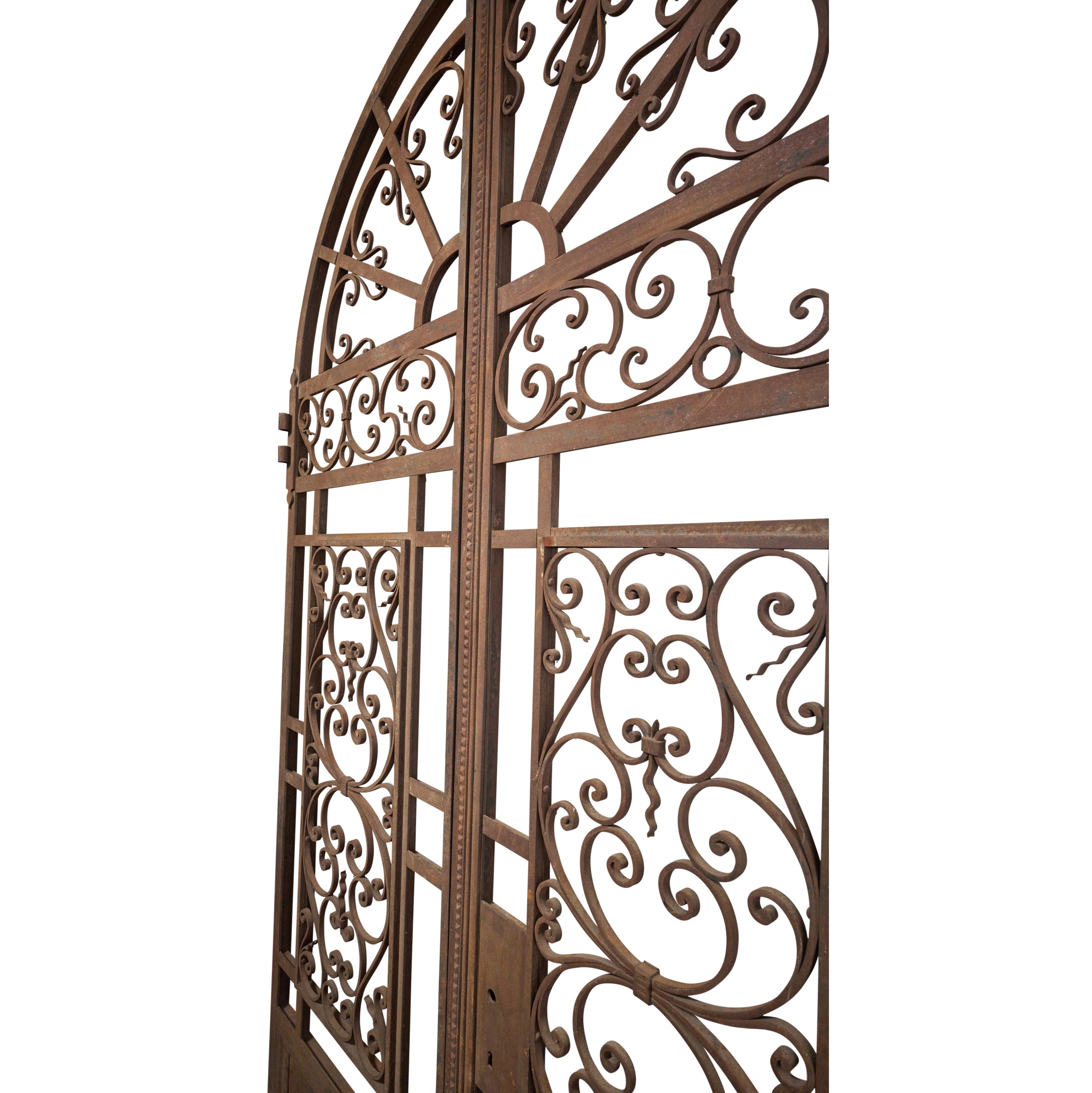 Spanish Revival Wrought Iron Gates