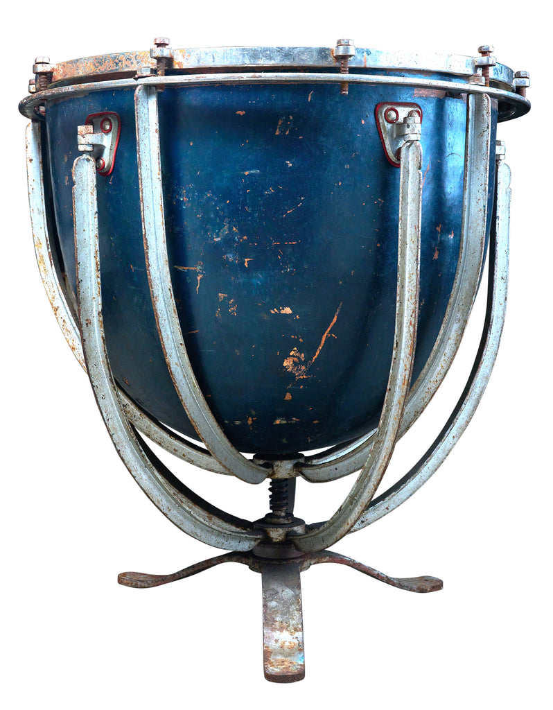 Italian Kettle Drum with Cover
