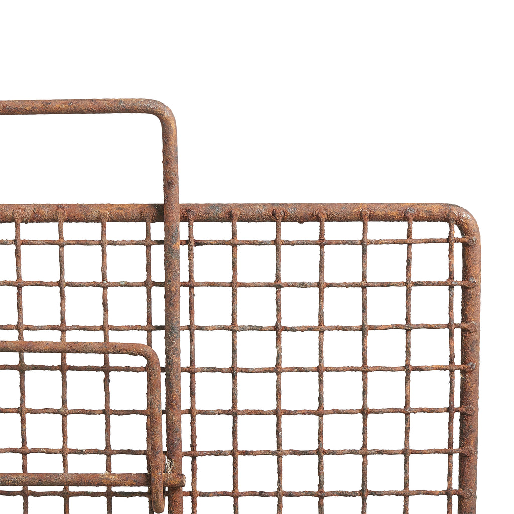 Wire Cage For Shipping Shell Fish | Architectural Artifacts, Inc.