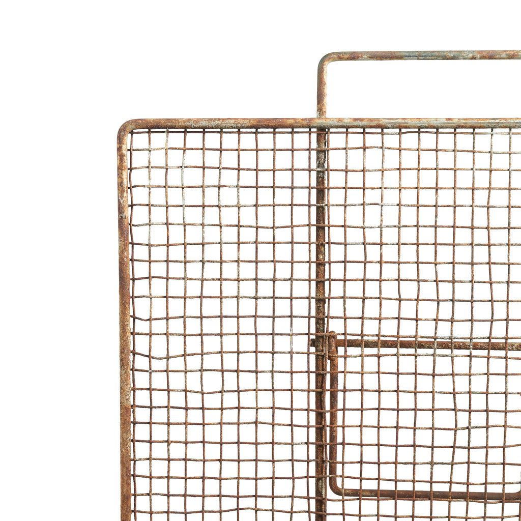 Wire Cage For Shipping Shell Fish | Architectural Artifacts, Inc.