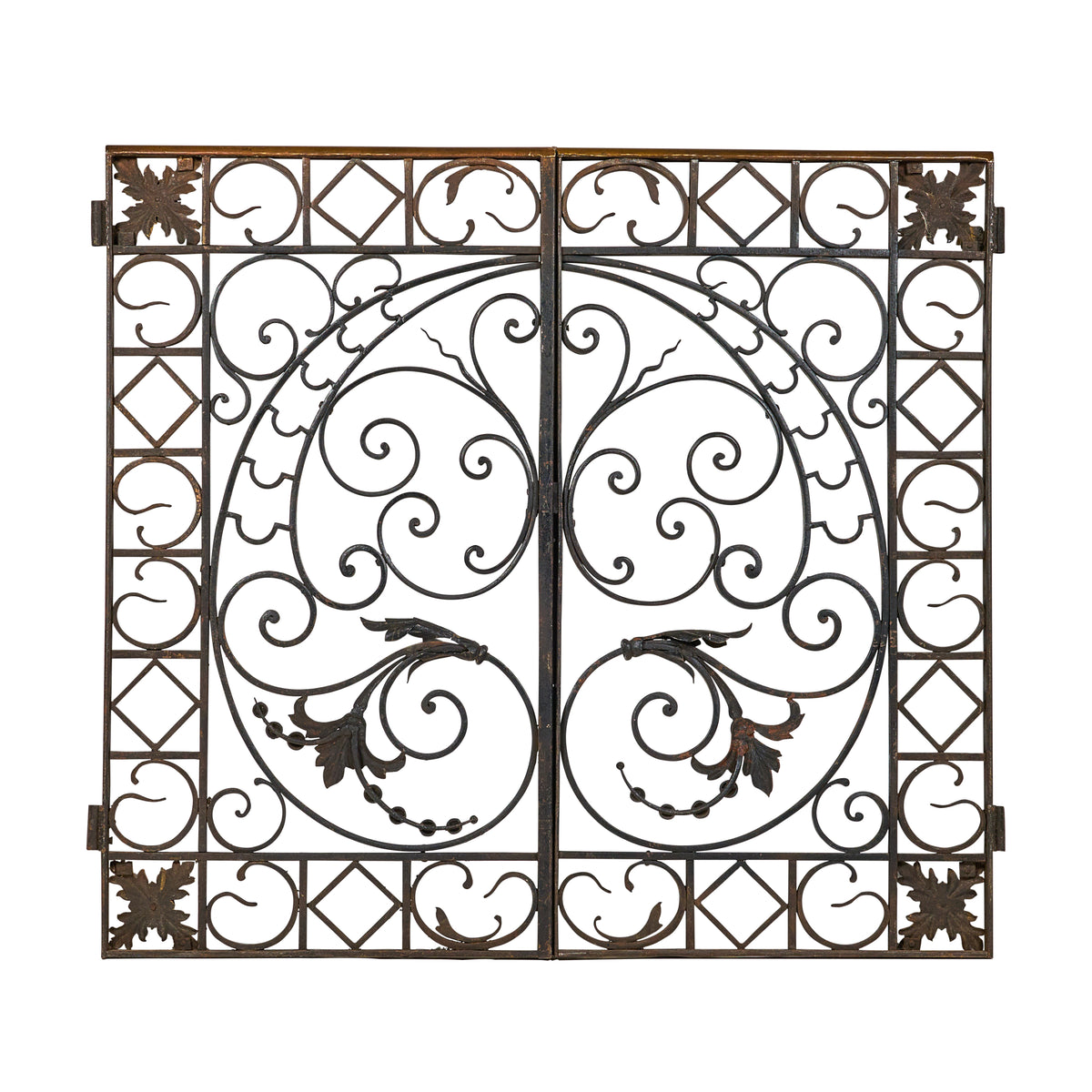 Wrought Iron and Bronze Decorative Grills/Gates | Architectural ...