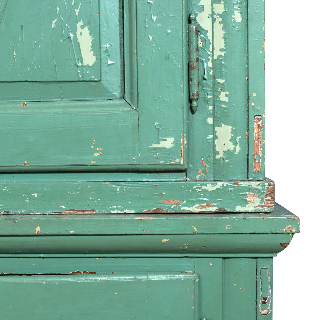Two Tier Cabinet with Original Exterior Paint