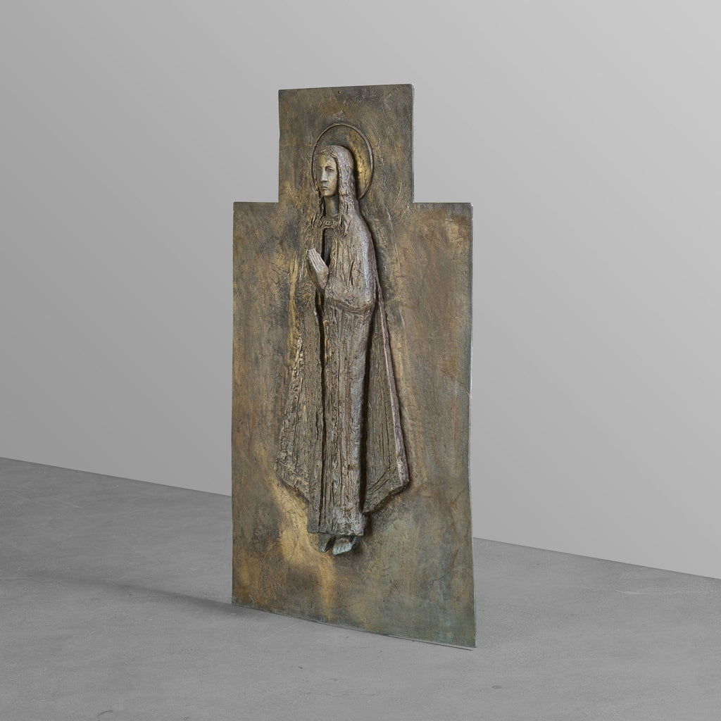 Cast Bronze Sculpture of Mary