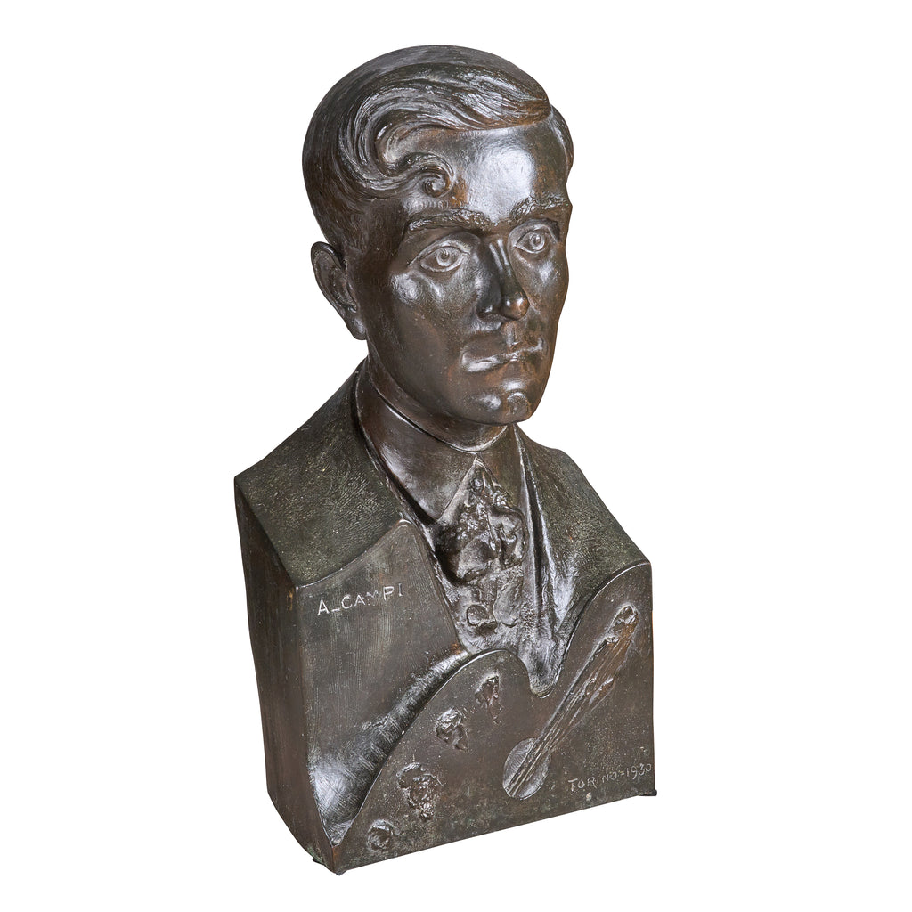 Bronze Bust of A. Campi, Artist