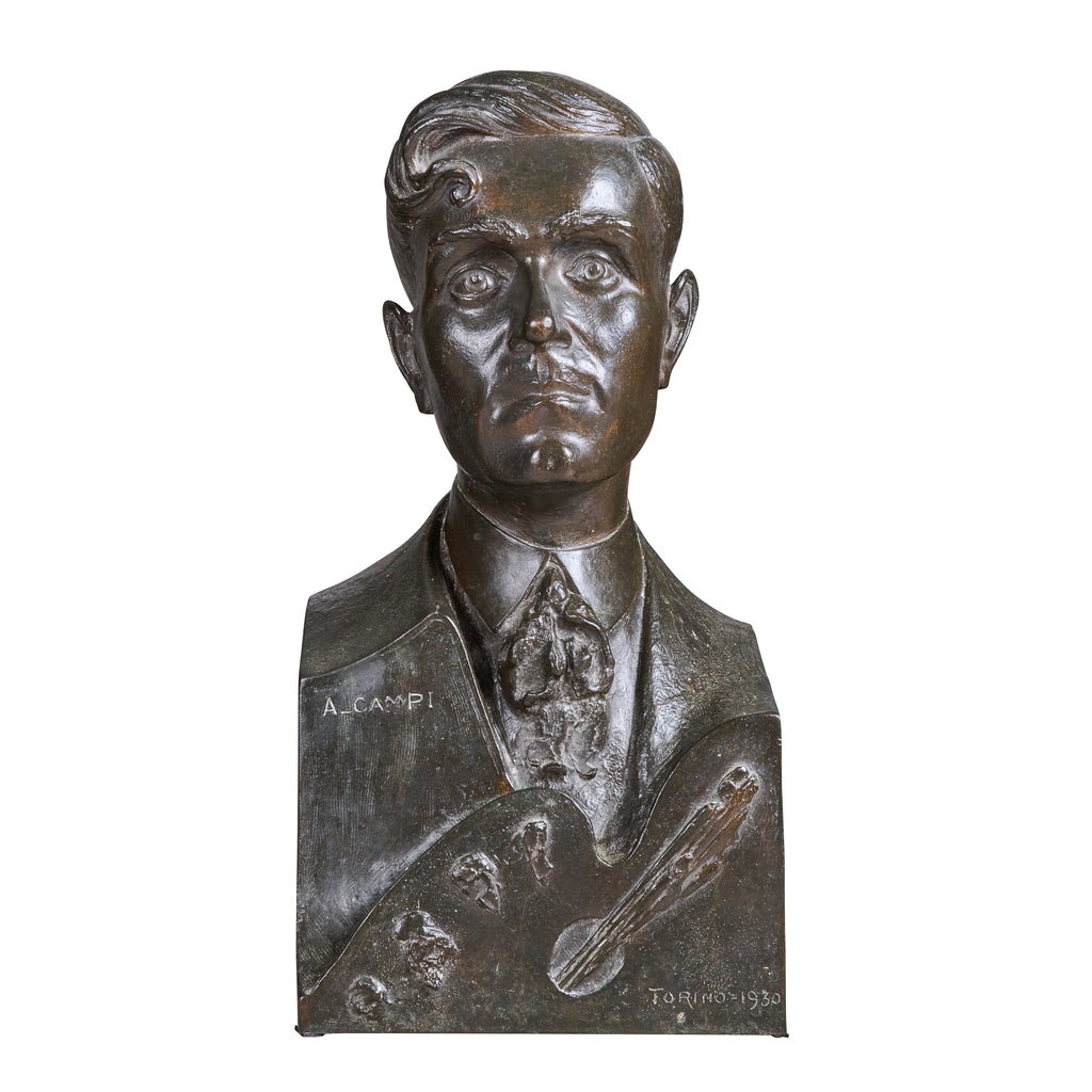 Bronze Bust of A. Campi, Artist