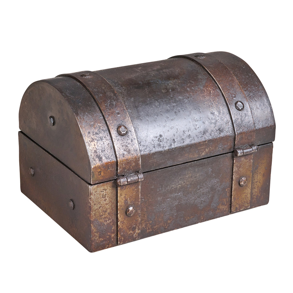 Wrought Iron Lock Box