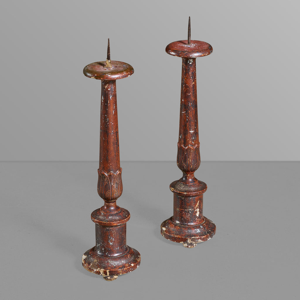 Pair of 18th Century Candle Sticks