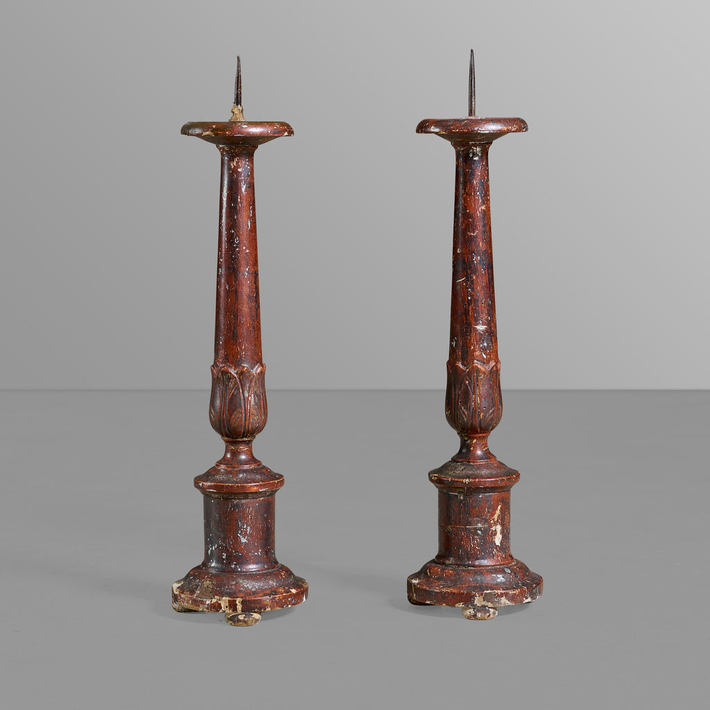 Pair of 18th Century Candle Sticks