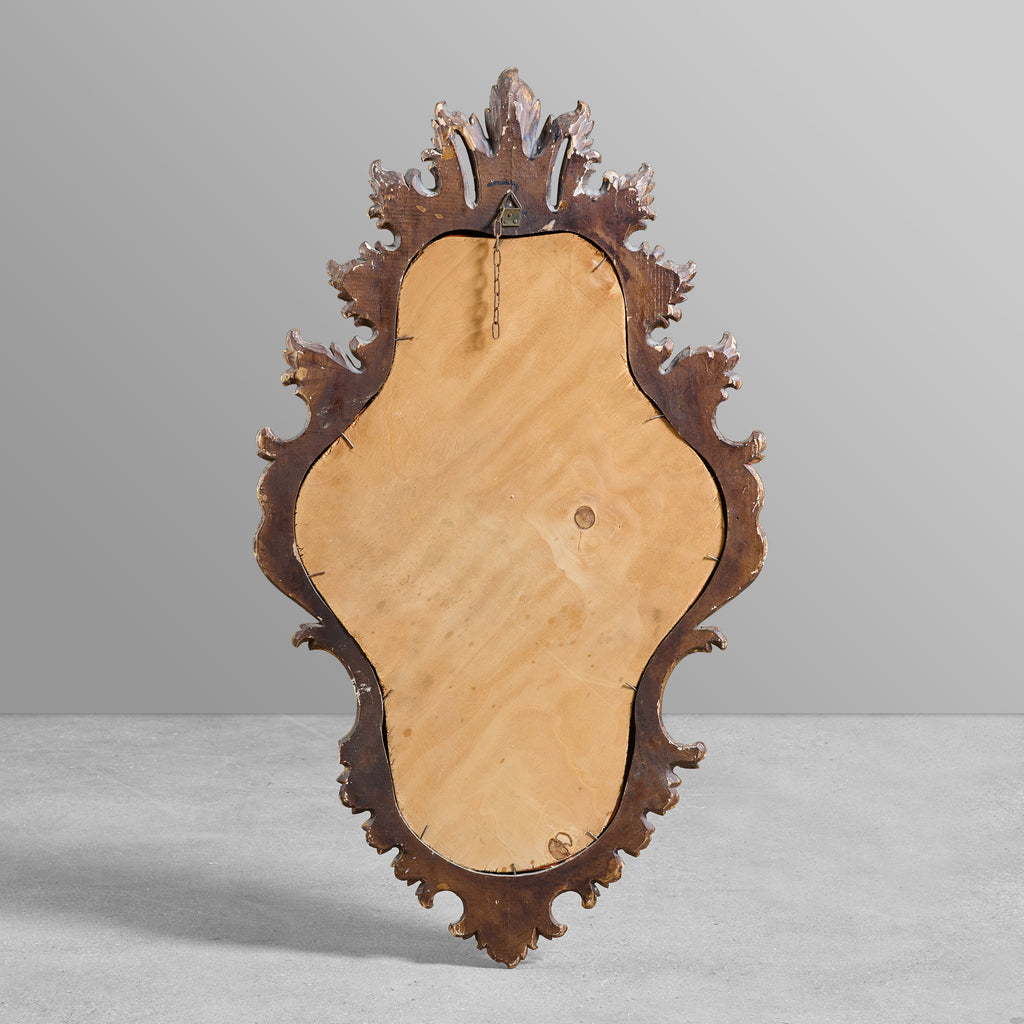 Carved Wood Decorative Mirror