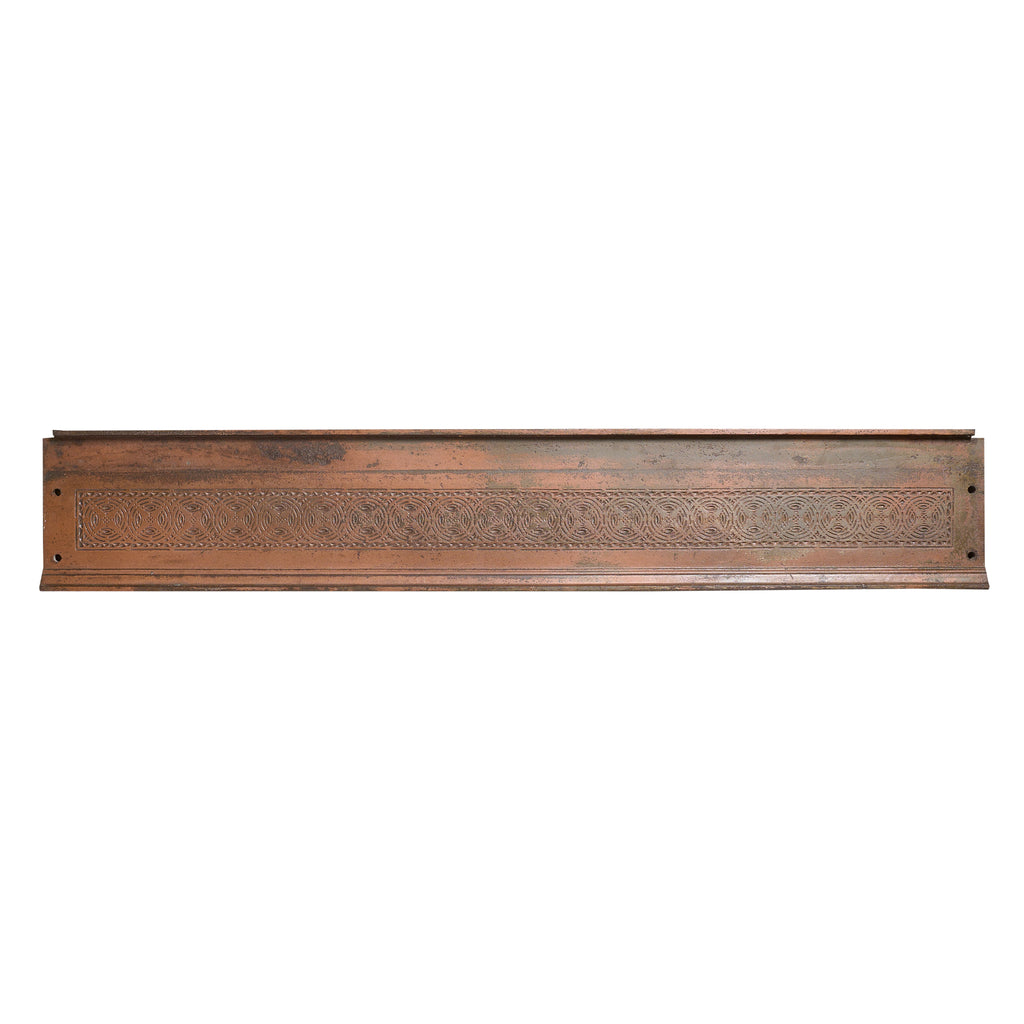 Double Sided Copper over Cast Iron Stair Riser from the Chicago Stock Exchange
