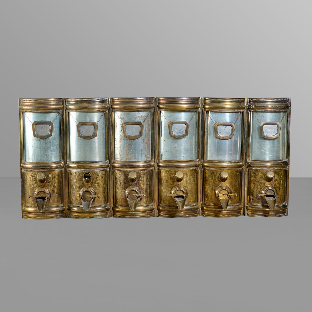 Brass & Glass Coffee Dispenser