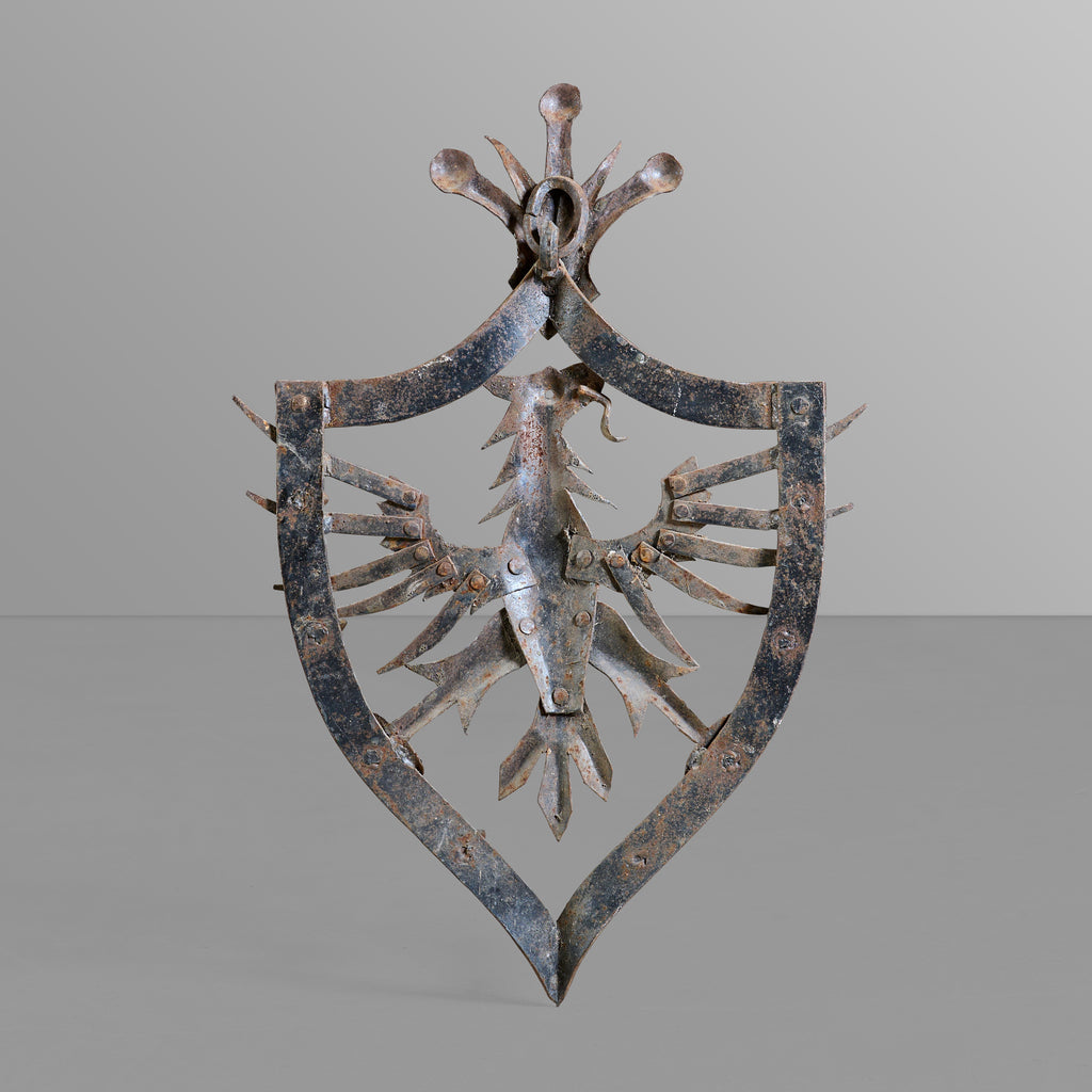 Wrought Iron Coat Rack
