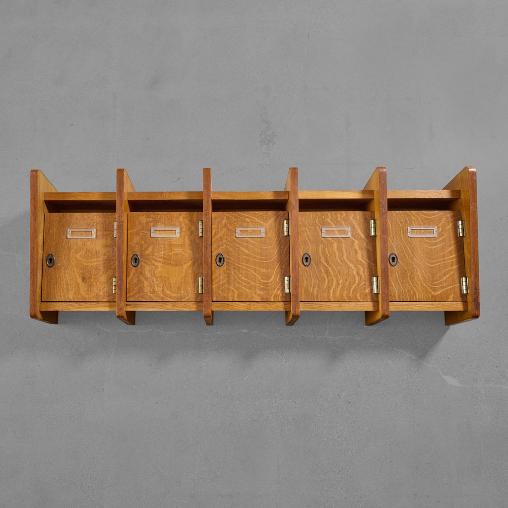 Five Drawer Mail Box System