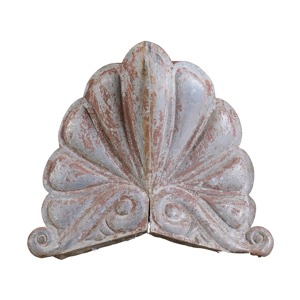 Pressed Zinc Acroterion Rooftop Architectural Ornament