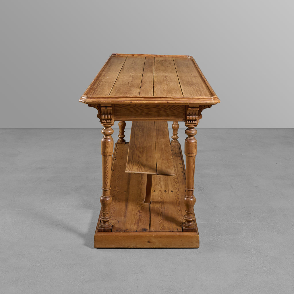 Two Tier Shop Table