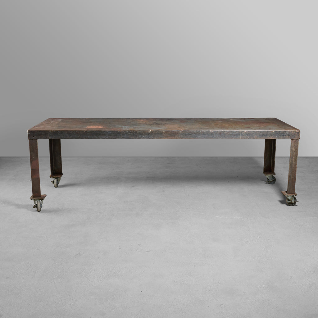 Iron Confectionery Table on Casters