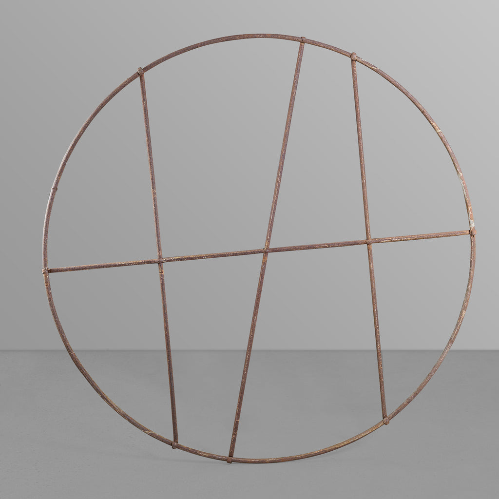 Wrought Iron Circular Frame