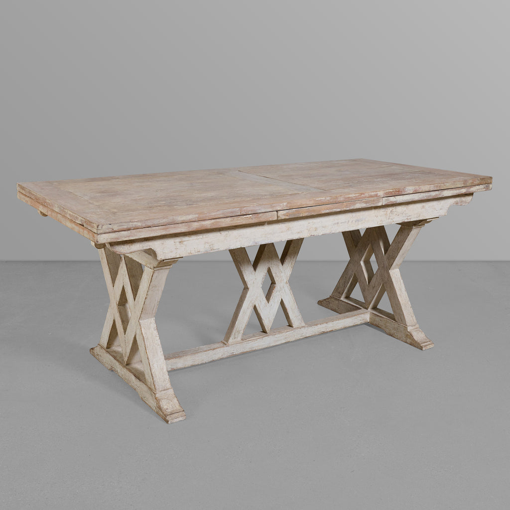 Italian Table with Expandable Top