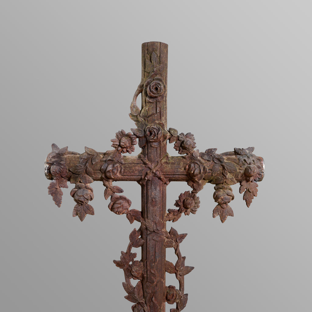 Cast Iron Crucifix