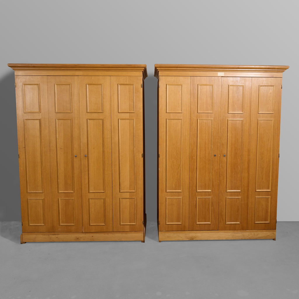 Two Door Oak Cabinet from the Bank of France